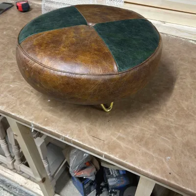 Diamond Circle Low Foot Rest
